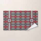 Ensemble de serviettes de Jacquard Ashes et Embers (Serviette à main)