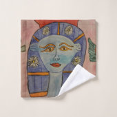 Ensemble de serviettes de la déesse égyptienne ant (Gant de toilette)