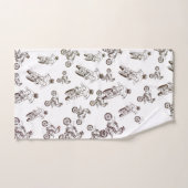 Ensemble De Serviettes De La Salle De Bains En Cro (Serviette à main)