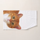 Ensemble De Serviettes De La Salle De Bains Orange (Serviette à main)