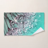 Ensemble de serviettes de luxe Aqua Cactus Bonsaï (Serviette à main)