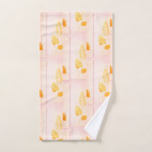 Ensemble de serviettes de luxe Botanique d'or (Serviette à main)