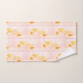 Ensemble de serviettes de luxe Botanique d'or (Serviette à main)