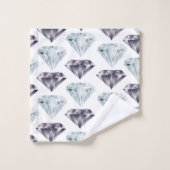 Ensemble de serviettes de luxe Diamant (Gant de toilette)