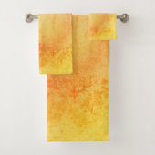 Ensemble de serviettes de luxe Sunset Gradient (En situation)