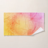 Ensemble de serviettes de luxe Sunset Gradient (Serviette à main)
