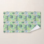Ensemble de serviettes de Motif Yoga (Serviette à main)