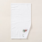 Ensemble de serviettes de Noël pour camping (Serviette à main)