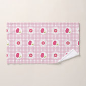Ensemble de serviettes de pique-nique cerise (Serviette à main)