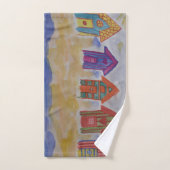 Ensemble de serviettes de plage des cases (Serviette à main)