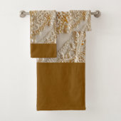 Ensemble de serviettes de salle de bain (En situation)