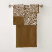 Ensemble de serviettes de salle de bain (En situation)