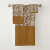 Ensemble de serviettes de salle de bain (En situation)
