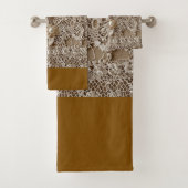 Ensemble de serviettes de salle de bain (En situation)