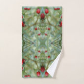 Ensemble de serviettes de salle de bain abstraites (Serviette à main)