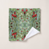 Ensemble de serviettes de salle de bain abstraites (Gant de toilette)