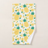 Ensemble de serviettes de salle de bain ananas fra (Serviette à main)