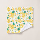 Ensemble de serviettes de salle de bain ananas fra (Gant de toilette)