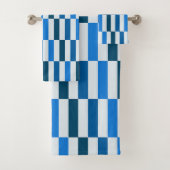Ensemble de serviettes de salle de bain Blue Line  (En situation)