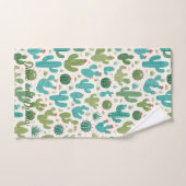 Ensemble de serviettes de salle de bain Cacti (Serviette à main)