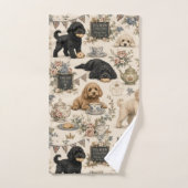 Ensemble de serviettes de salle de bain Cockapoo p (Serviette à main)