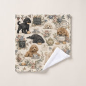 Ensemble de serviettes de salle de bain Cockapoo p (Gant de toilette)