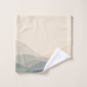 Ensemble de serviettes de salle de bain côtière en