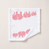 Ensemble de serviettes de salle de bain éléphant r (Gant de toilette)