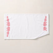 Ensemble de serviettes de salle de bain éléphant r (Serviette à main)