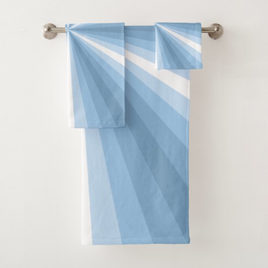 Ensemble de serviettes de salle de bain Illusion d (En situation)