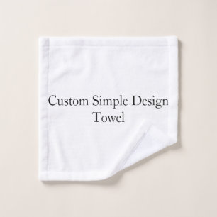 ensemble de serviettes de salle de bain personnali