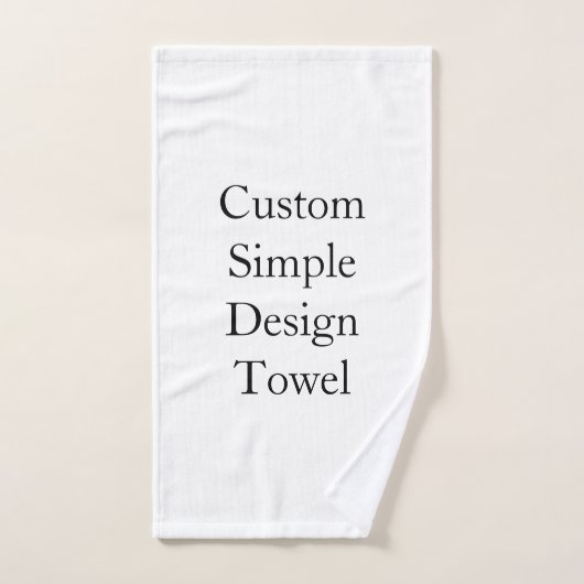 ensemble de serviettes de salle de bain personnali (Serviette à main)