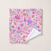 Ensemble de serviettes de salle de bain Princesse (Gant de toilette)
