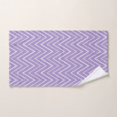 Ensemble de serviettes de salle de bain rayées che (Serviette à main)