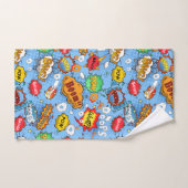Ensemble de serviettes de salle de bain sur le thè (Serviette à main)