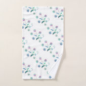 ENSEMBLE DE SERVIETTES DE SALLE DE BAINS DE PRINTE (Serviette à main)