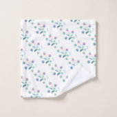 ENSEMBLE DE SERVIETTES DE SALLE DE BAINS DE PRINTE (Gant de toilette)