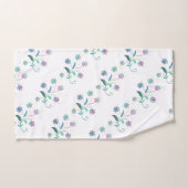 ENSEMBLE DE SERVIETTES DE SALLE DE BAINS DE PRINTE (Serviette à main)