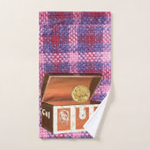 Ensemble De Serviettes De Salle De Bains En Plat R (Serviette à main)