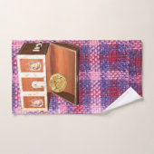 Ensemble De Serviettes De Salle De Bains En Plat R (Serviette à main)