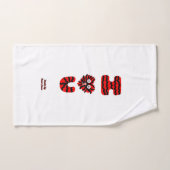 Ensemble De Serviettes De Salle De Bains I Fuzzy U (Serviette à main)