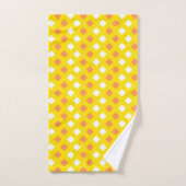 Ensemble De Serviettes De Salle De Bains Jaune Pla (Serviette à main)