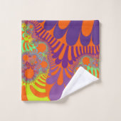 Ensemble De Serviettes De Salle De Bains Orange Vi (Gant de toilette)