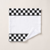 Ensemble de serviettes de sport automobile (Gant de toilette)