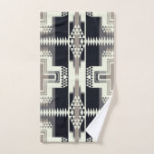 Ensemble de serviettes de toilette à motif amérind (Serviette à main)