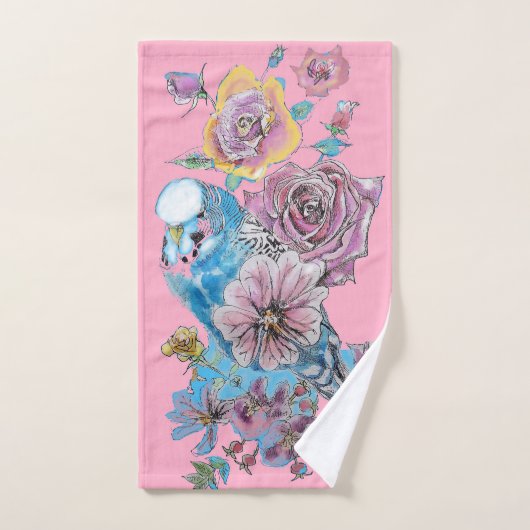 Ensemble de serviettes de toilette Bugie Budgeriga (Serviette à main)