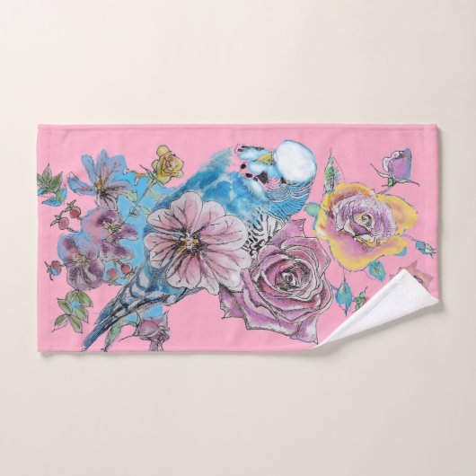 Ensemble de serviettes de toilette Bugie Budgeriga (Serviette à main)