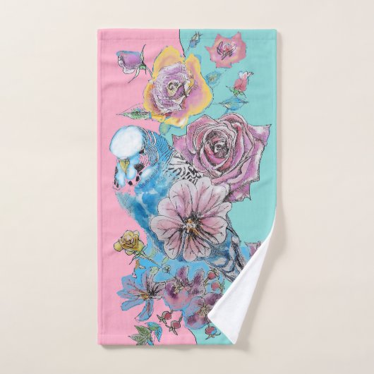 Ensemble de serviettes de toilette Bugie Budgeriga (Serviette à main)