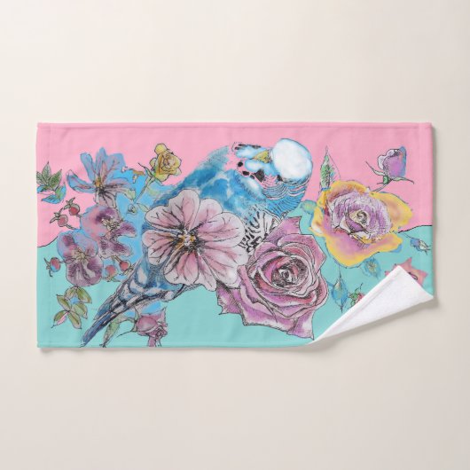 Ensemble de serviettes de toilette Bugie Budgeriga (Serviette à main)