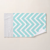 Ensemble de serviettes de toilette Chevron Stripes (Serviette à main)